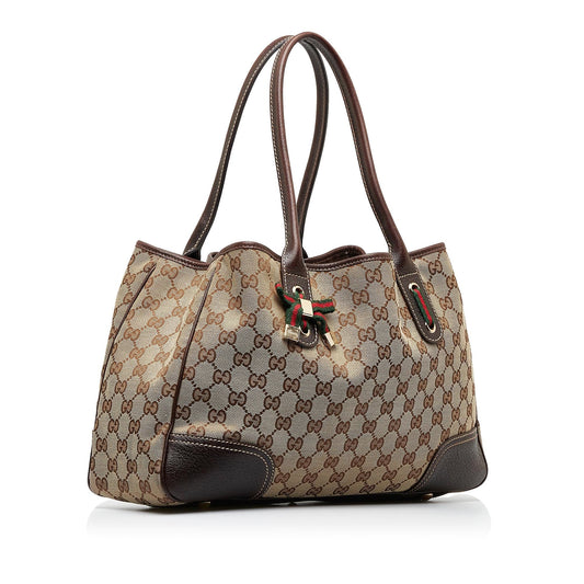 Gucci GG Canvas Princy Tote Bag (SHG-CgZKf5)