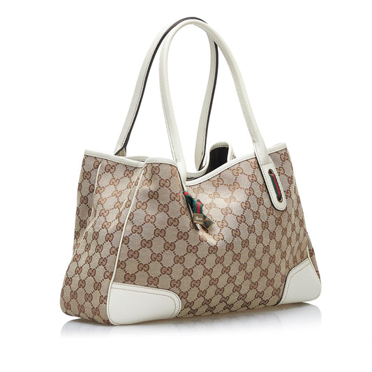 Gucci GG Canvas Princy Tote (SHG-VnKPvM)
