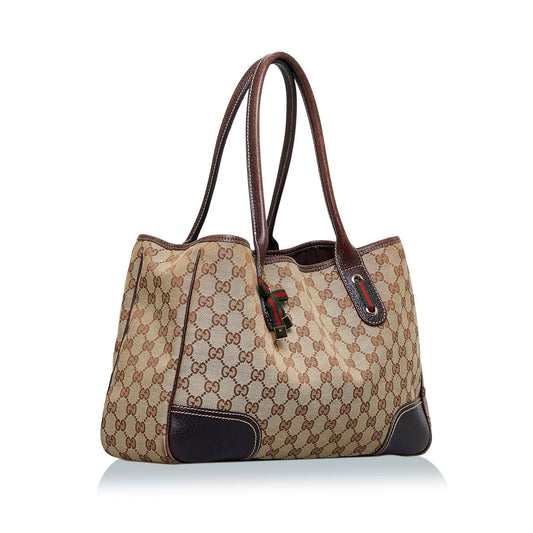 Gucci GG Canvas Princy Tote (SHG-CWXiT0)