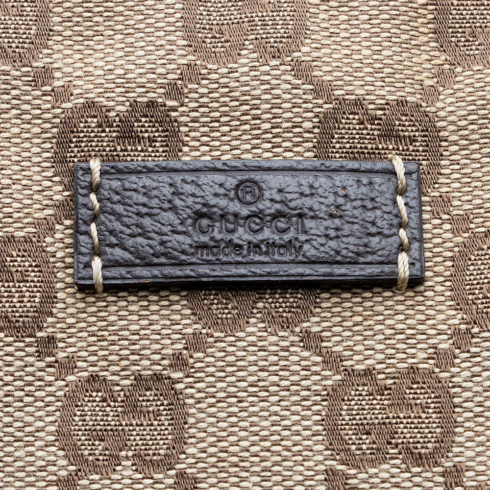 Gucci GG Canvas Web Small Tote