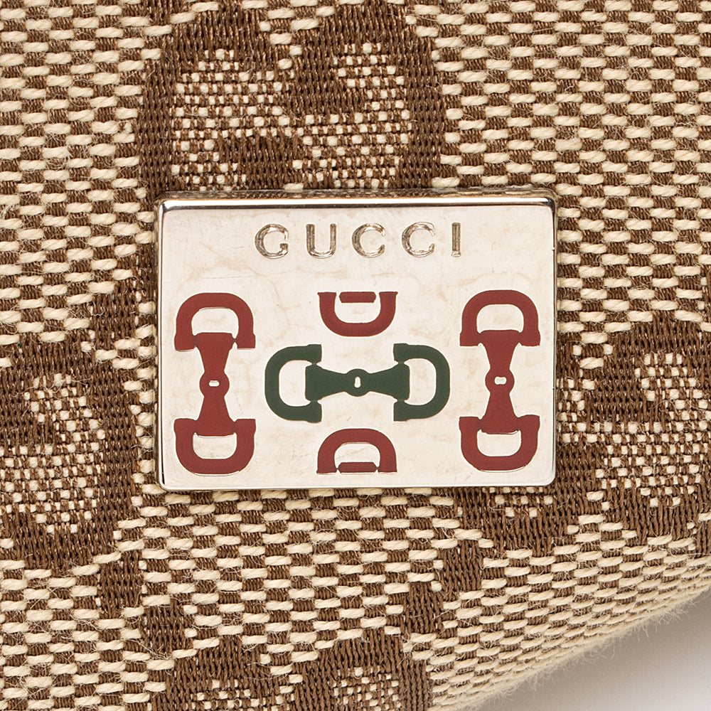 Gucci GG Canvas Web Tote