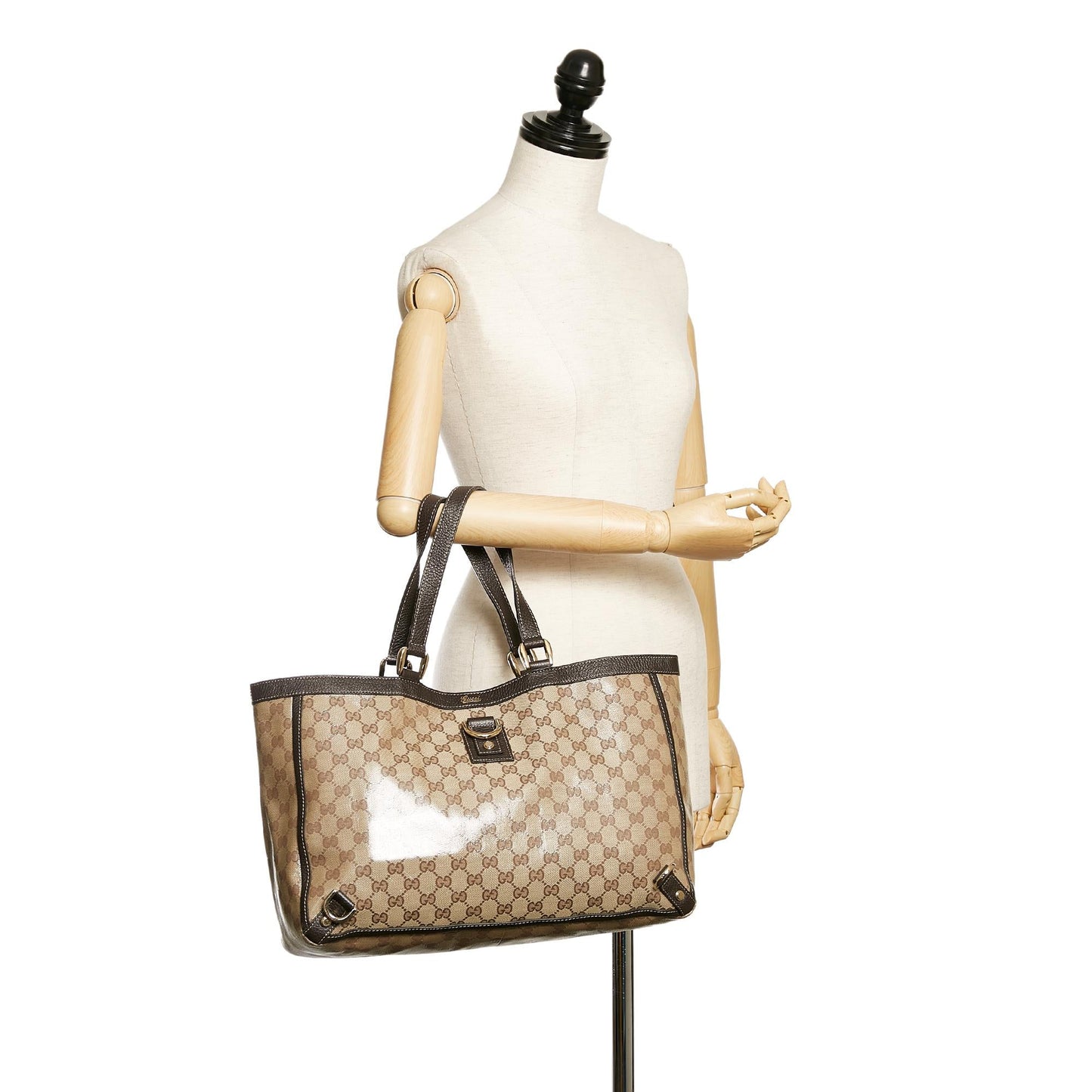 Gucci GG Crystal Abbey D-Ring Tote Bag