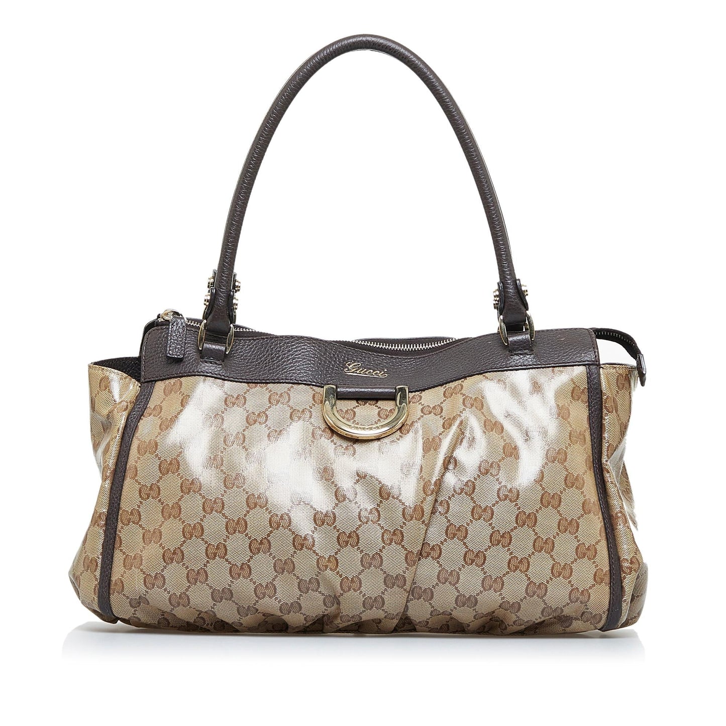 Gucci GG Crystal Abbey-D Ring Tote (SHG-kcgK09)