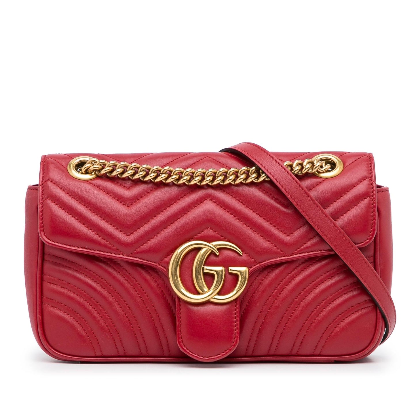 Gucci GG Marmont Matelasse Crossbody Bag (SHG-R45Ixx)