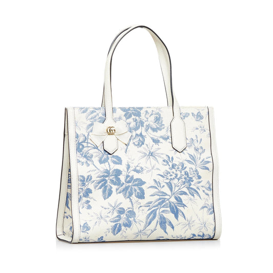 Gucci GG Ribbon Herbarium Tote (SHG-QtOTpC)