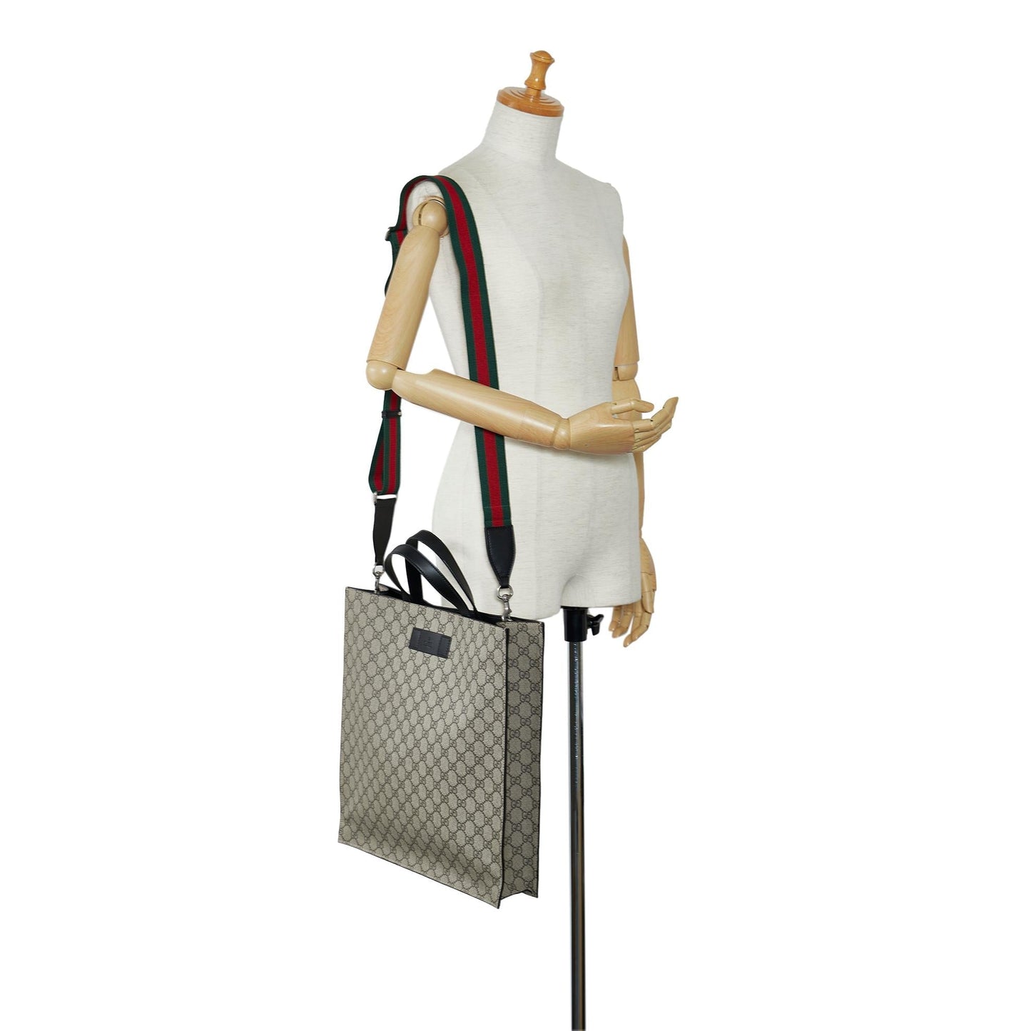 Gucci GG Supreme Convertible Soft Tote (SHG-2YpbxB)