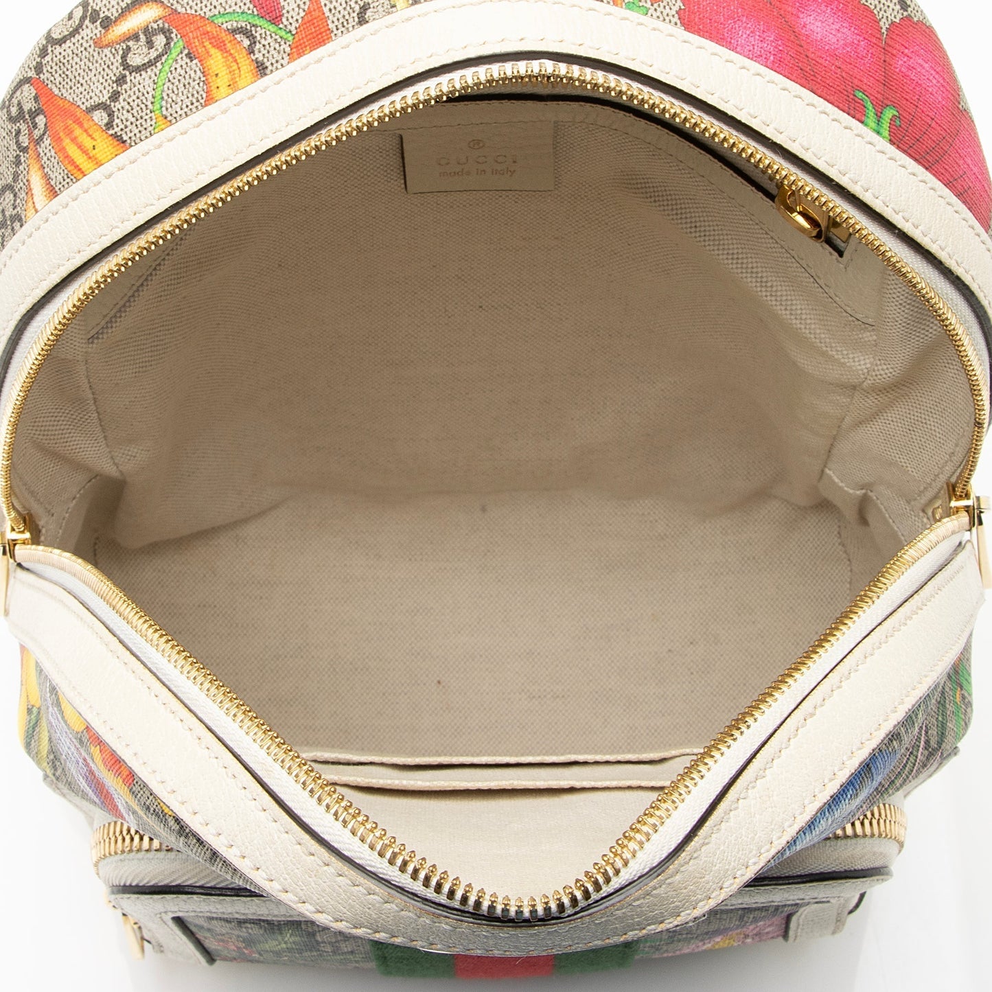 Gucci GG Supreme Flora Ophidia Small Backpack
