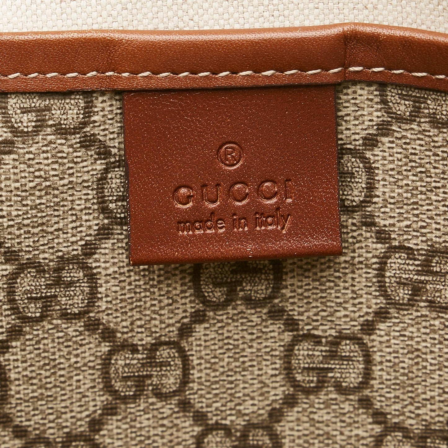 Gucci GG Supreme Web Loop  Tote