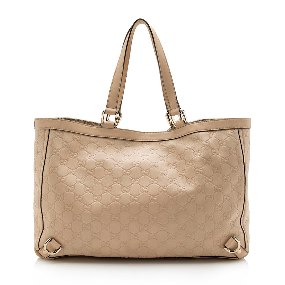 Gucci Guccisima Leather Abbey Large Tote
