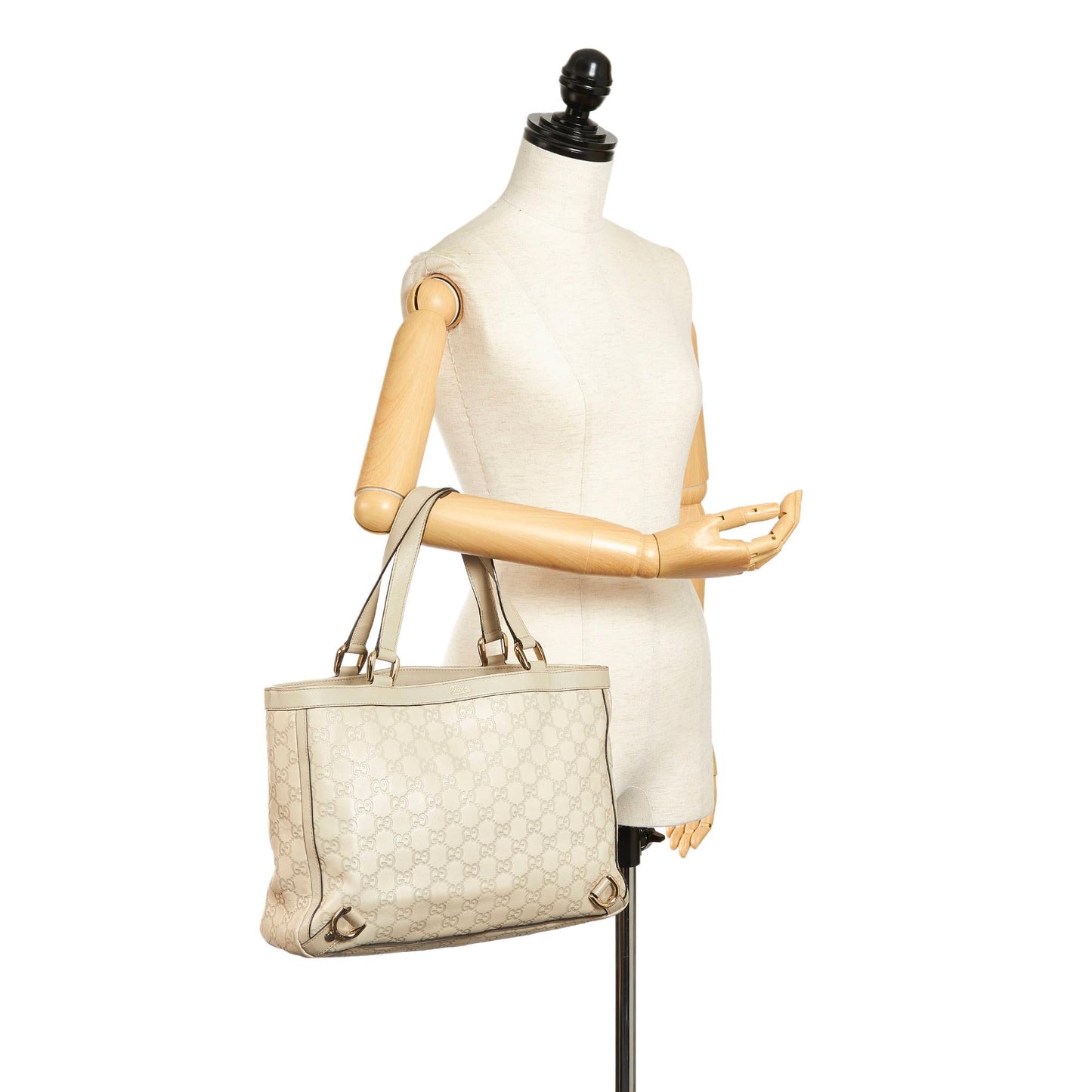 Gucci Guccissima Abbey D-Ring Tote Bag (SHG-b6xVjN)