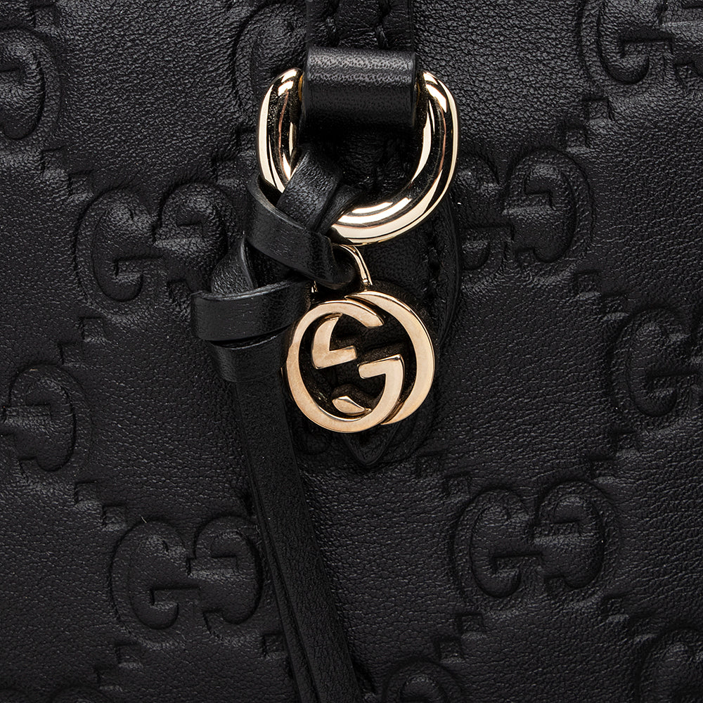 Gucci Guccissima Leather Bree Medium Tote
