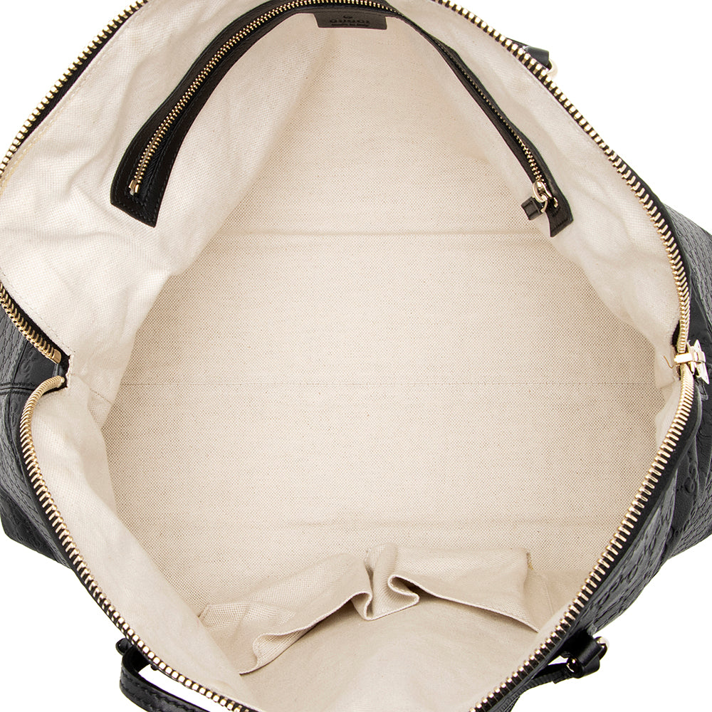 Gucci Guccissima Leather Bree Medium Tote