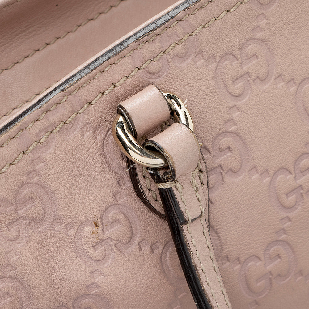 Gucci Guccissima Leather Bree Mini Tote