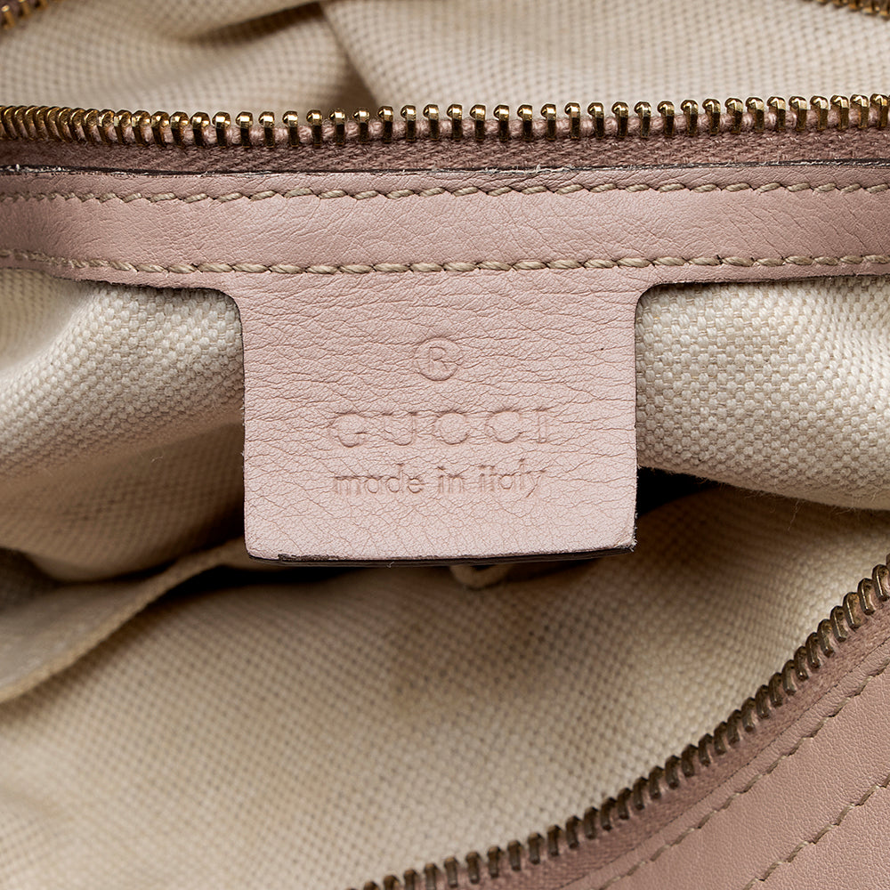 Gucci Guccissima Leather Bree Mini Tote