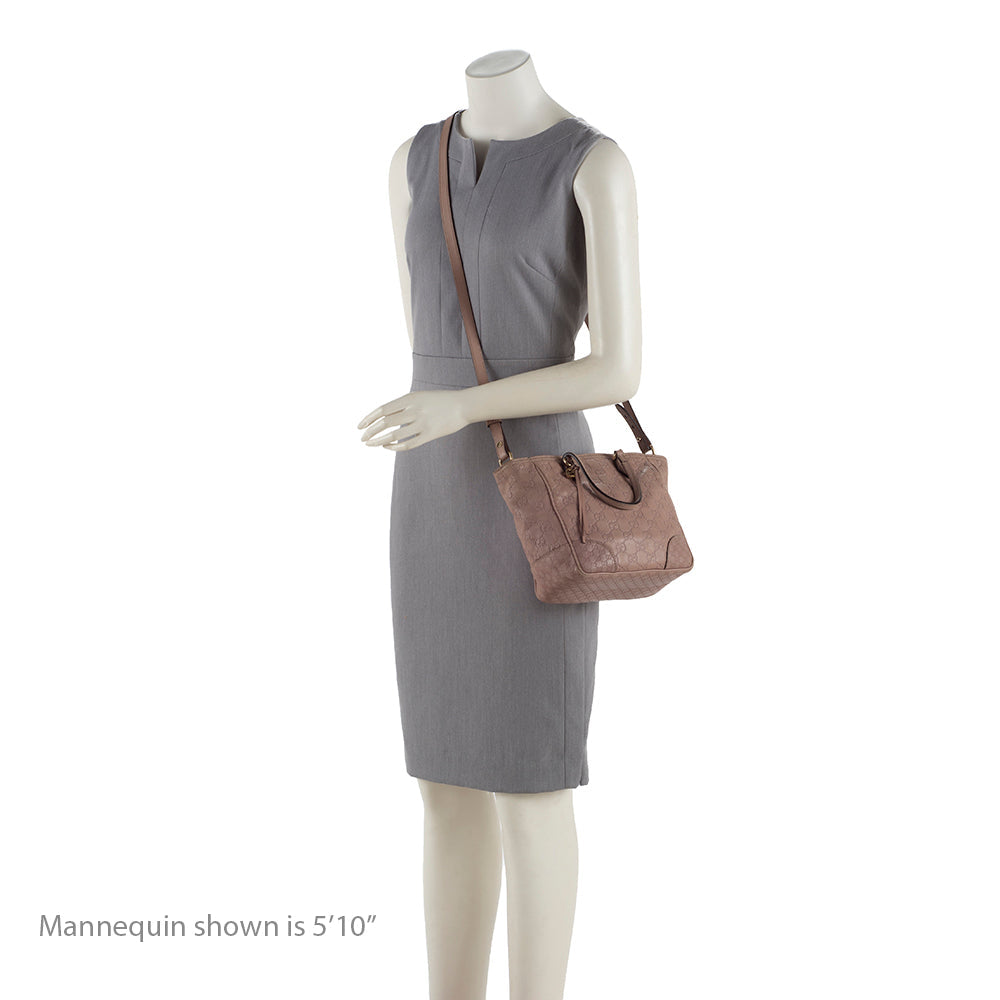 Gucci Guccissima Leather Bree Mini Tote