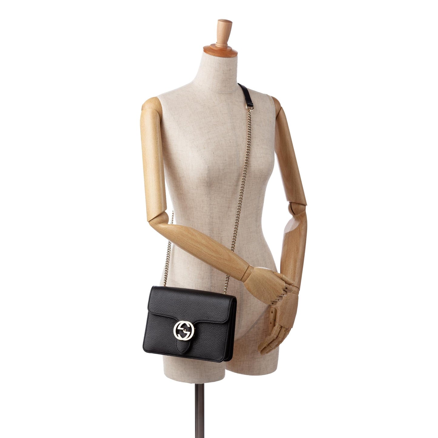 Gucci Interlocking G Dollar Crossbody Bag (SHG-lTzit0)
