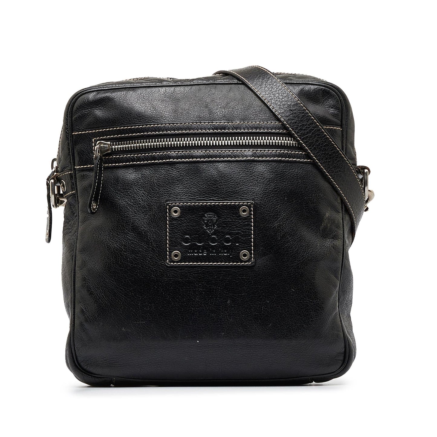 Gucci Leather Crossbody Bag (SHG-qstQVW)
