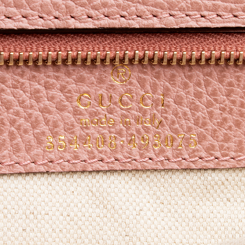 Gucci Leather Swing Small Tote