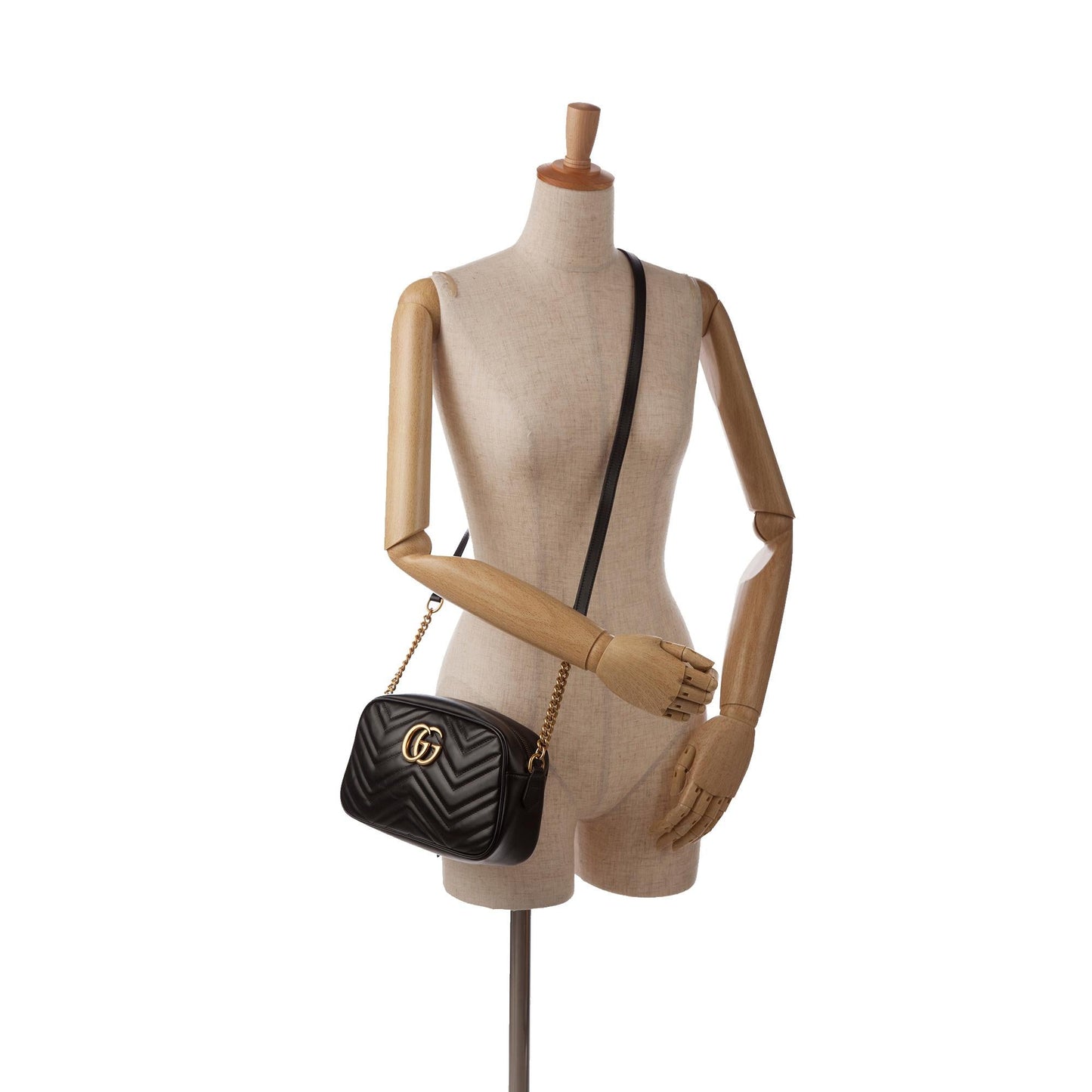 Gucci Small GG Marmont Crossbody Bag (SHG-DfmqKi)
