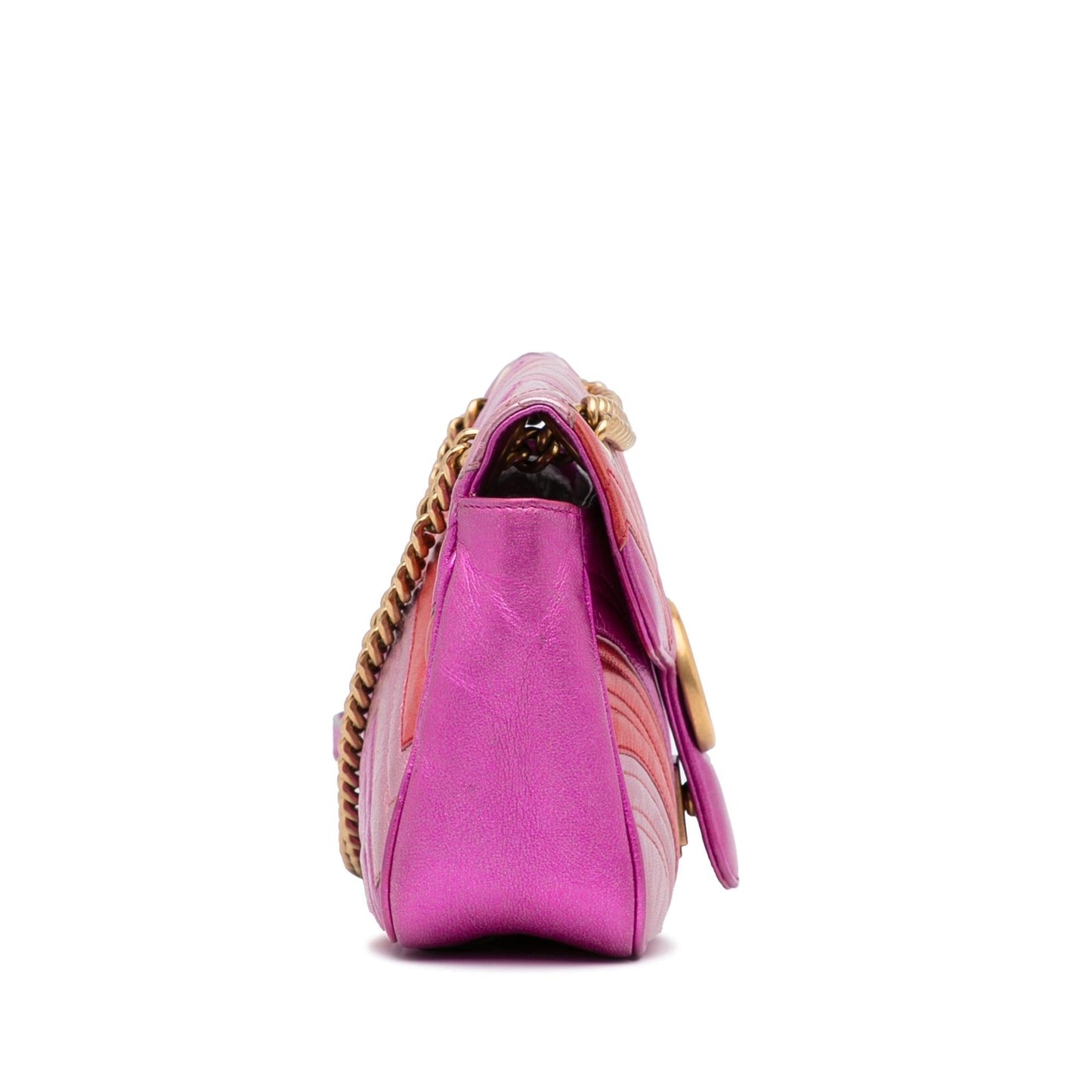 Gucci Small GG Marmont Matelasse Crossbody Bag (SHG-W03o10)