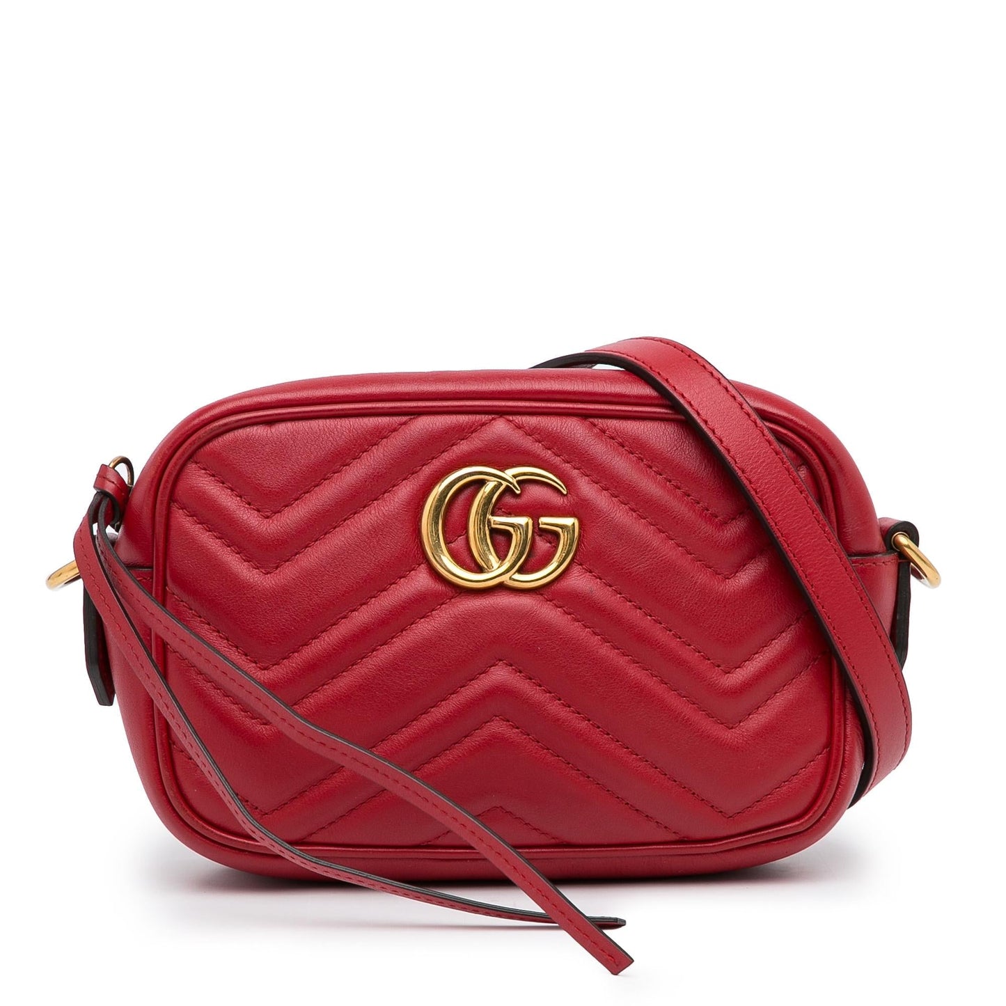 Gucci Small GG Marmont Matelasse Crossbody (SHG-MMqwXR)