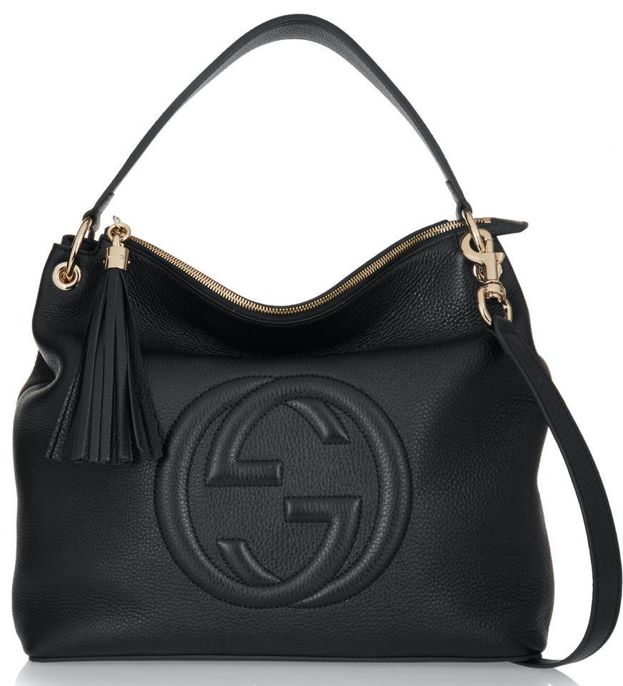 GUCCI SOHO LEATHER SHOULDER BAG