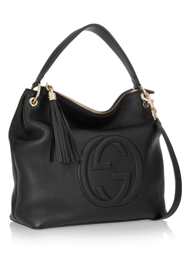 GUCCI SOHO LEATHER SHOULDER BAG