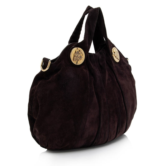 Gucci Suede Hysteria Large Tote (SHF-RlYmZ3)