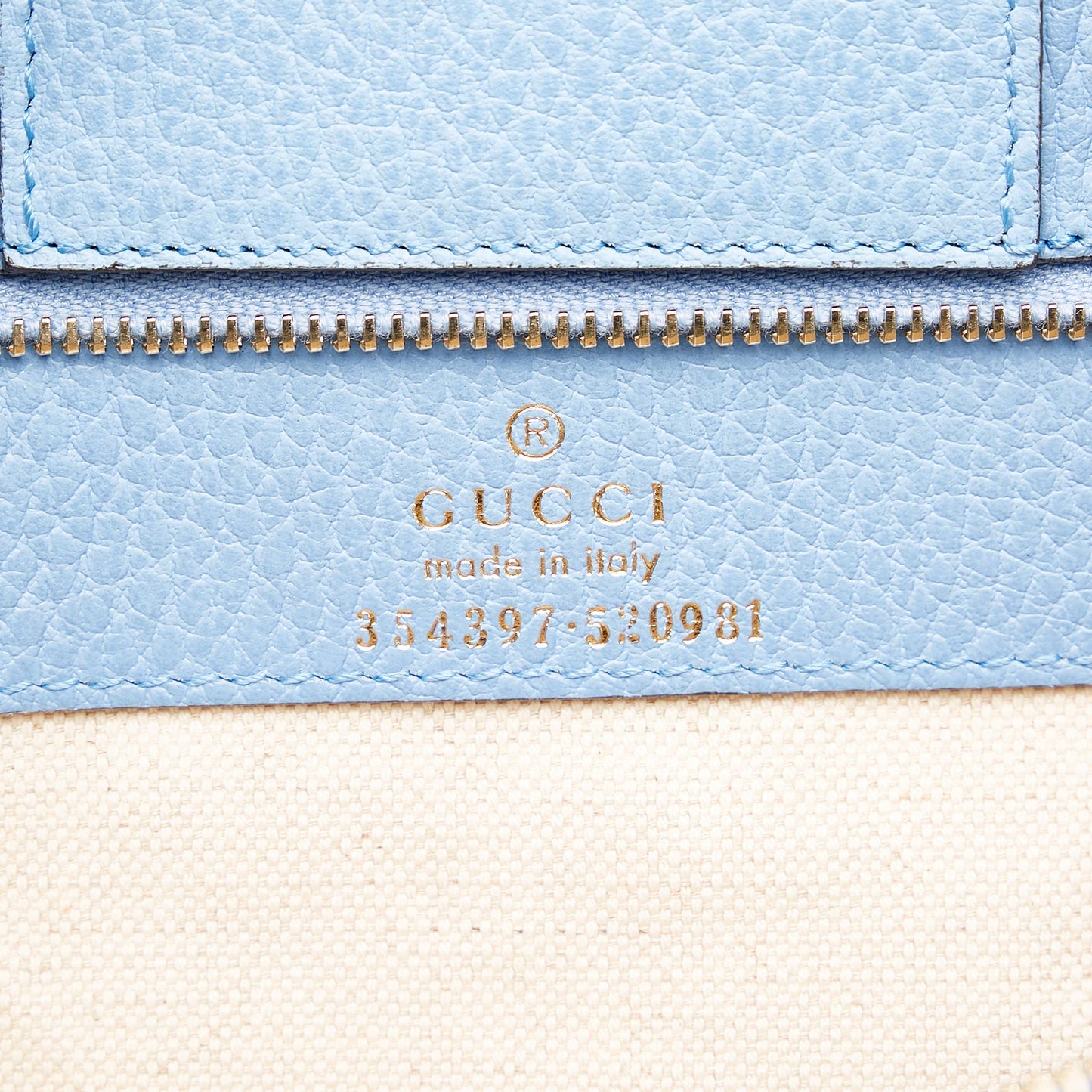 Gucci Swing Canvas Tote Bag
