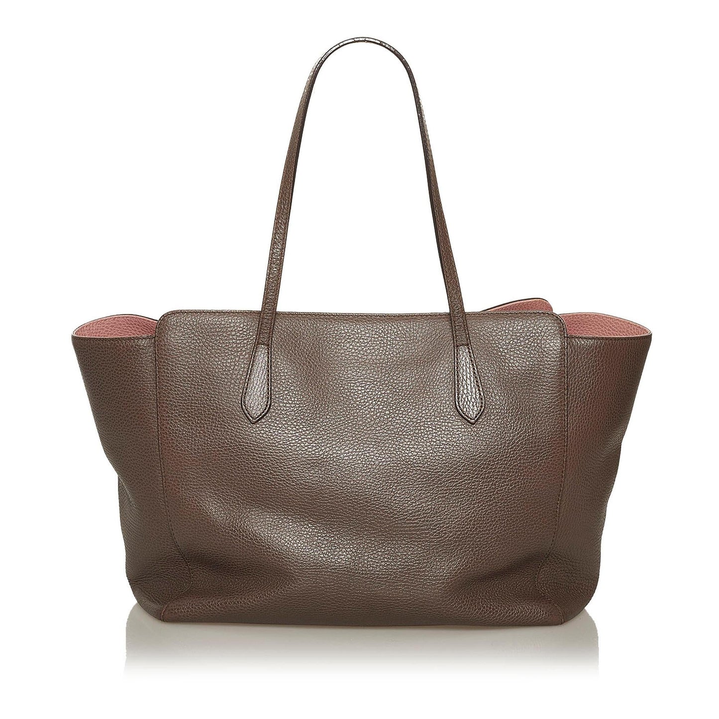 Gucci Swing Leather Tote Bag