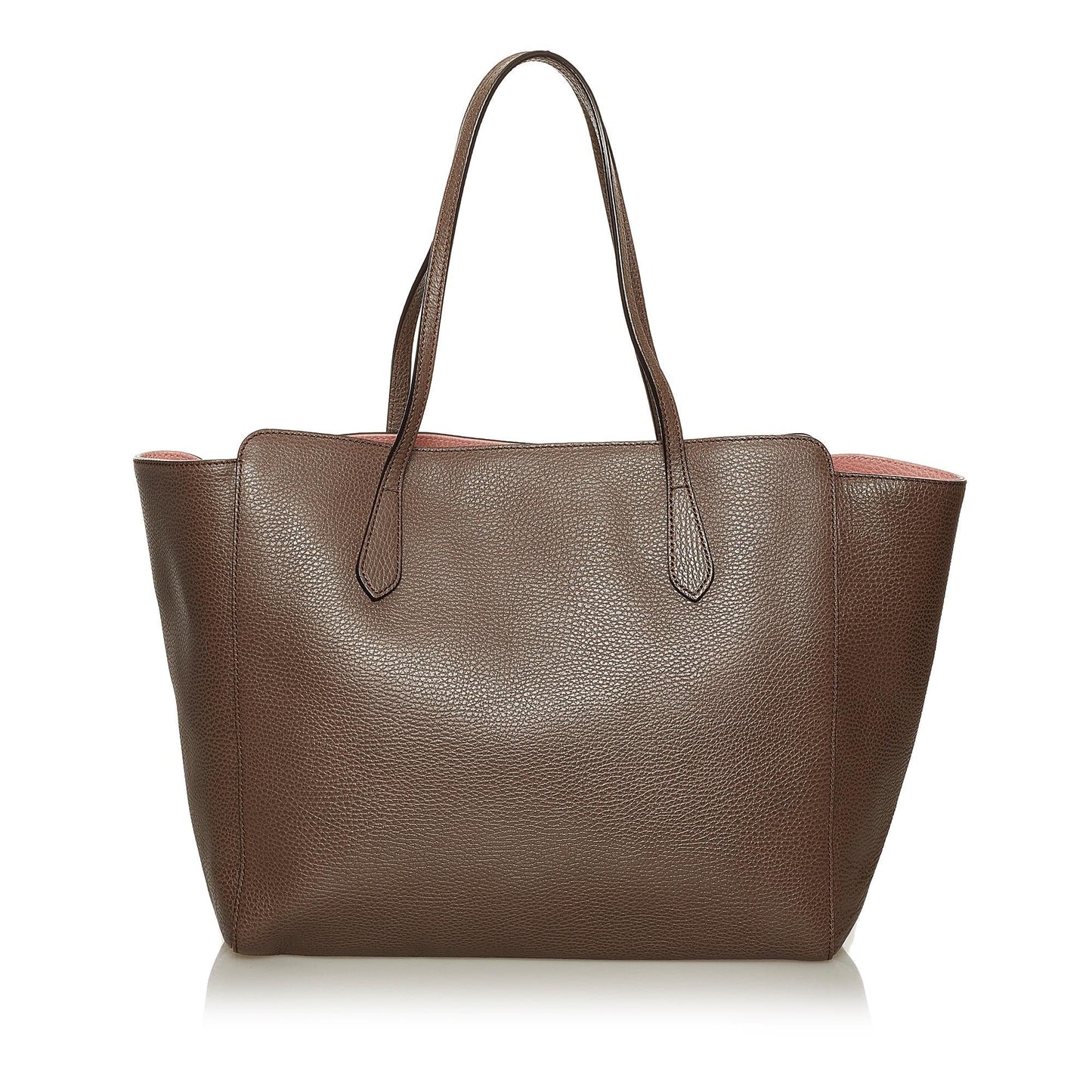 Gucci Swing Leather Tote Bag