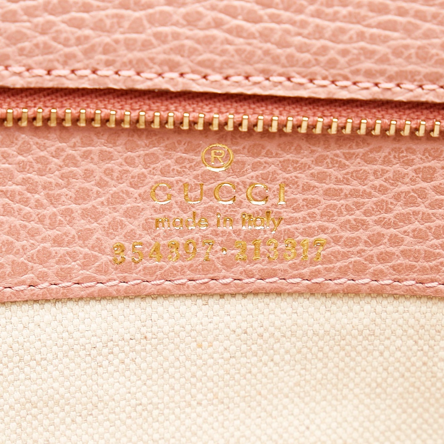 Gucci Swing Leather Tote Bag