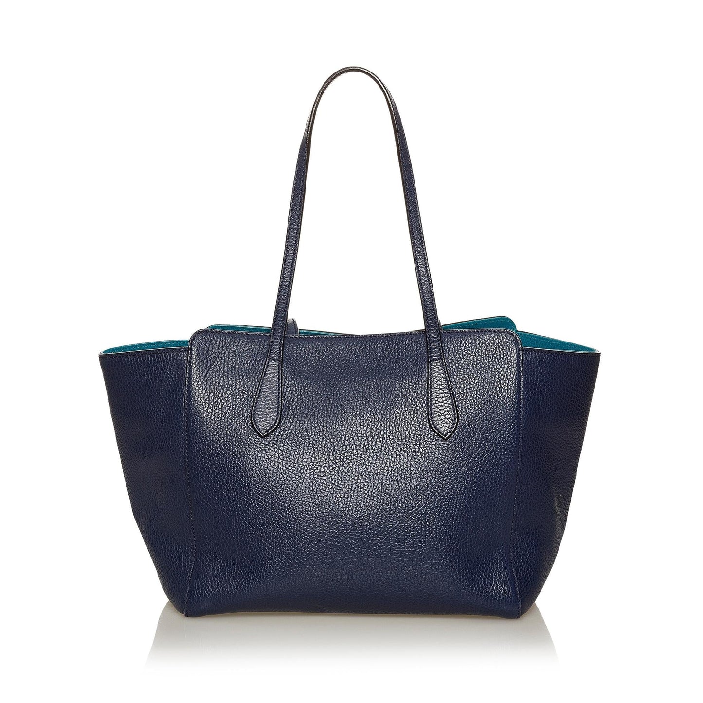 Gucci Swing Leather Tote Bag