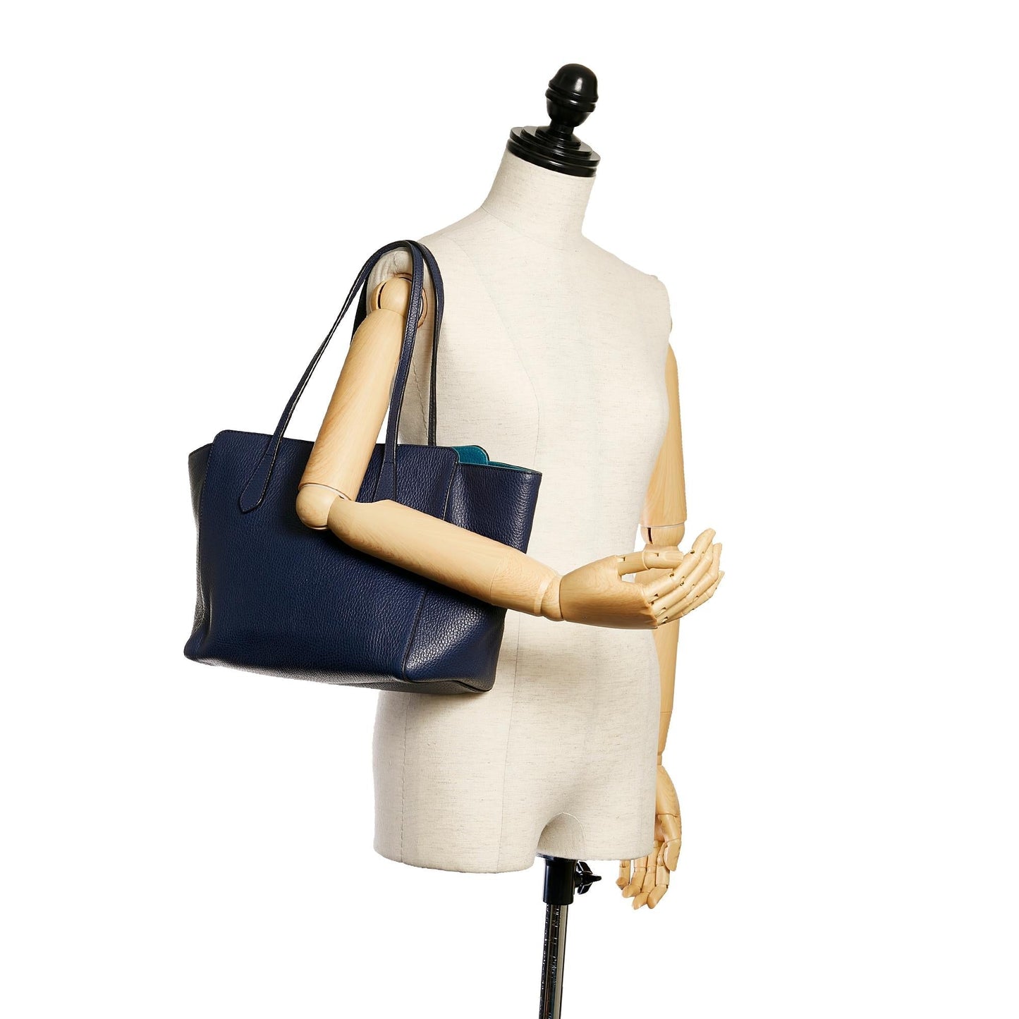 Gucci Swing Leather Tote Bag
