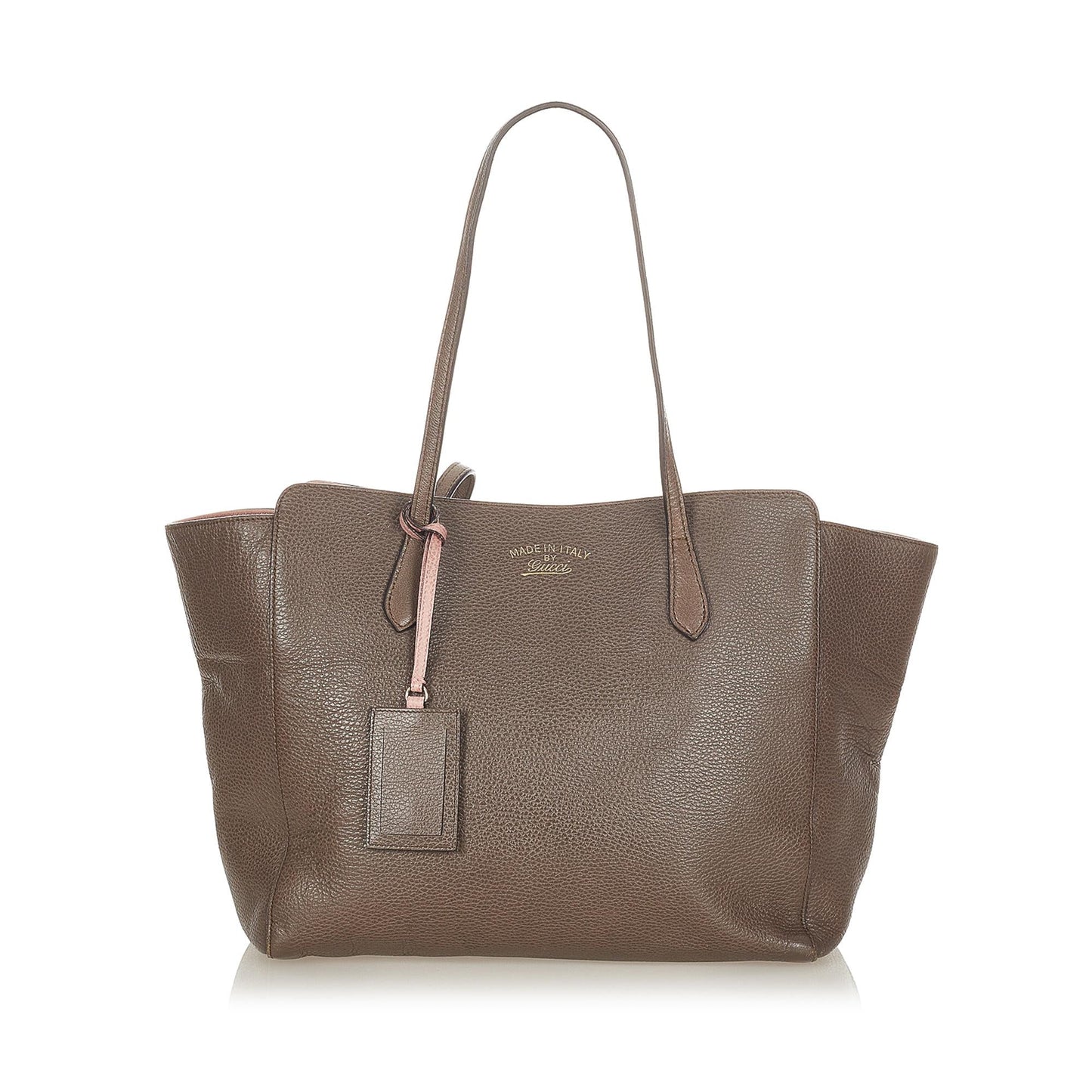Gucci Swing Leather Tote Bag (SHG-ZneLnc)
