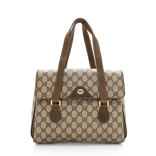 Gucci Vintage GG Plus Satchel
