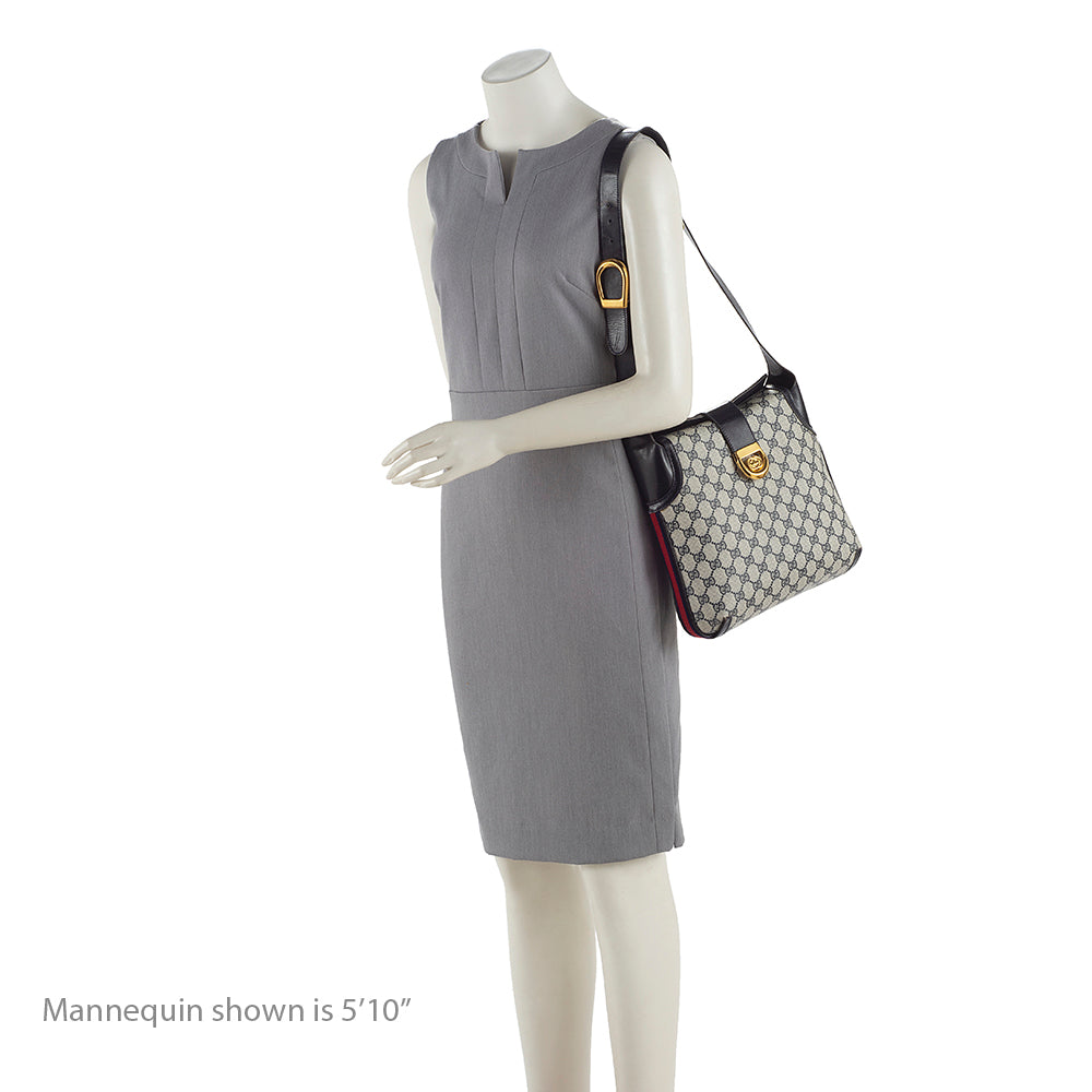 Gucci Vintage GG Plus Shoulder Bag