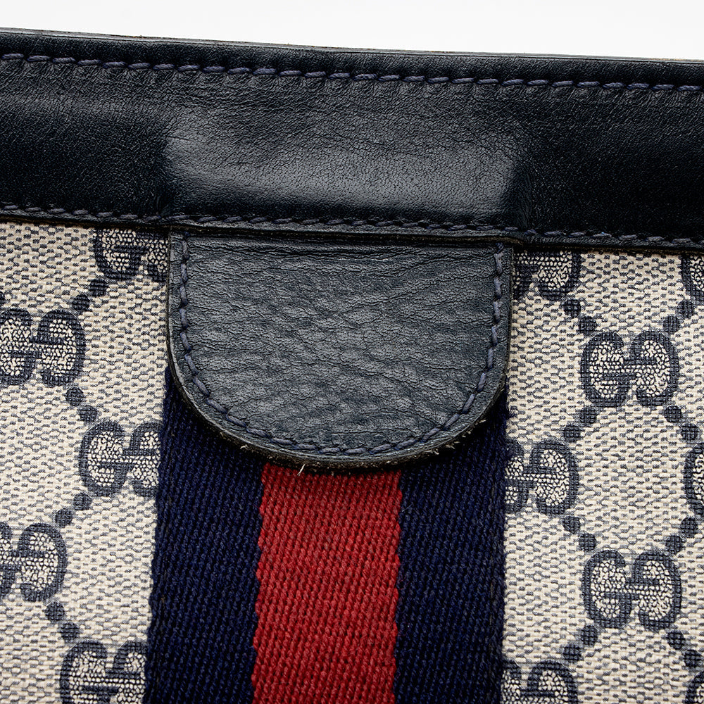 Gucci Vintage GG Plus Web Clutch - FINAL SALE