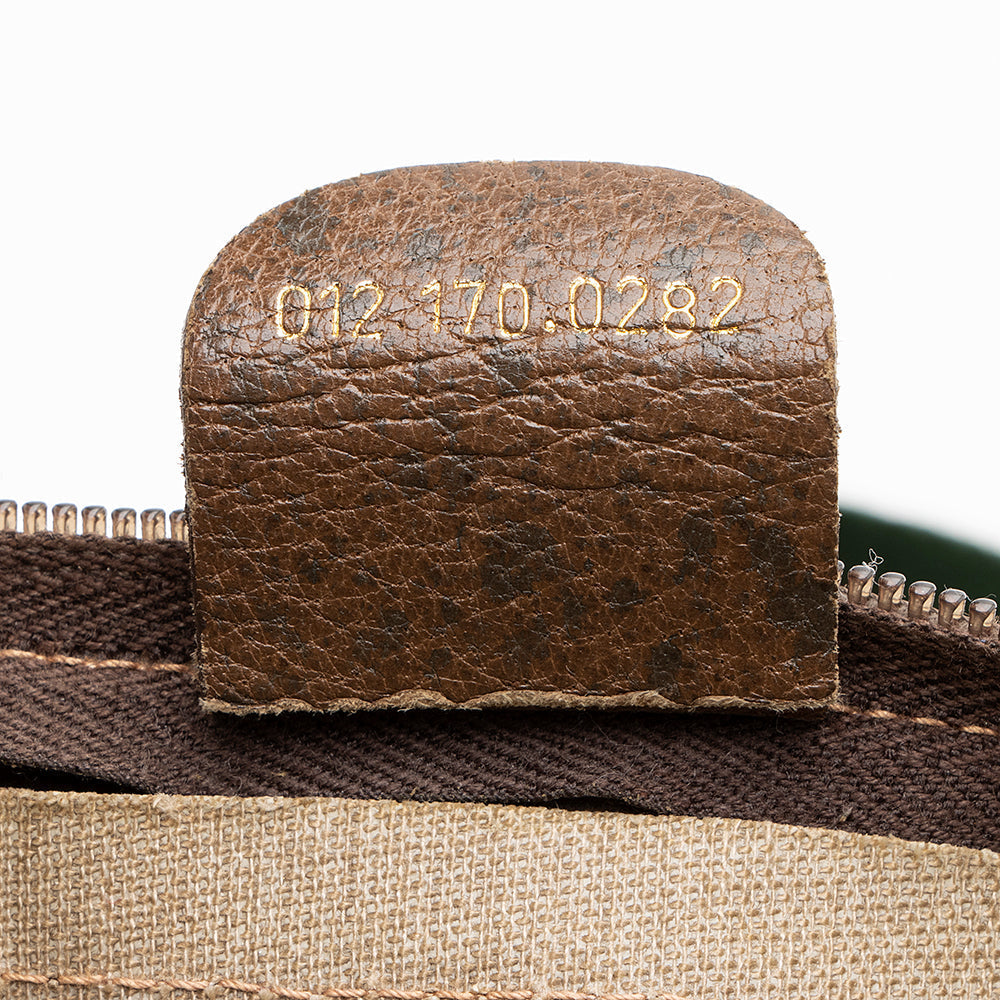 Gucci Vintage GG Plus Web Duffel Bag