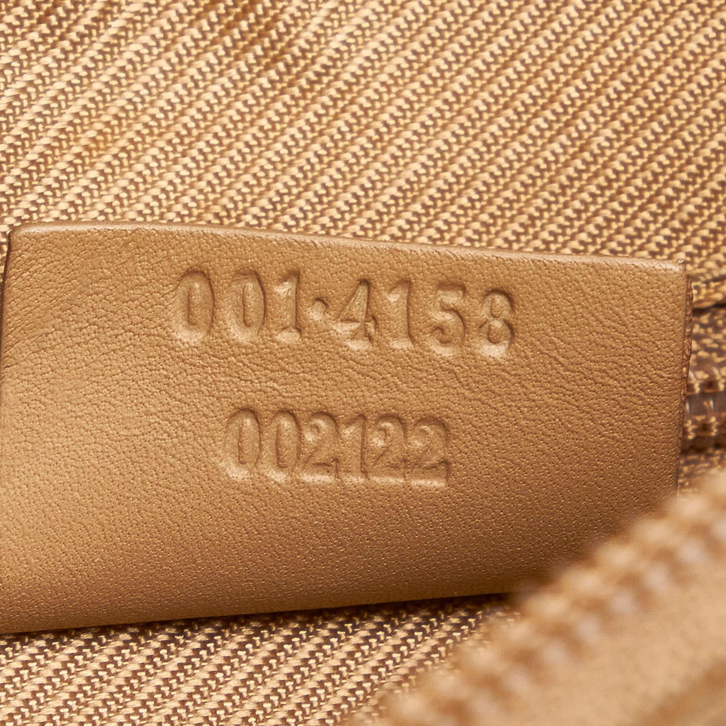 Gucci Vintage Square G Canvas Shoulder Bag