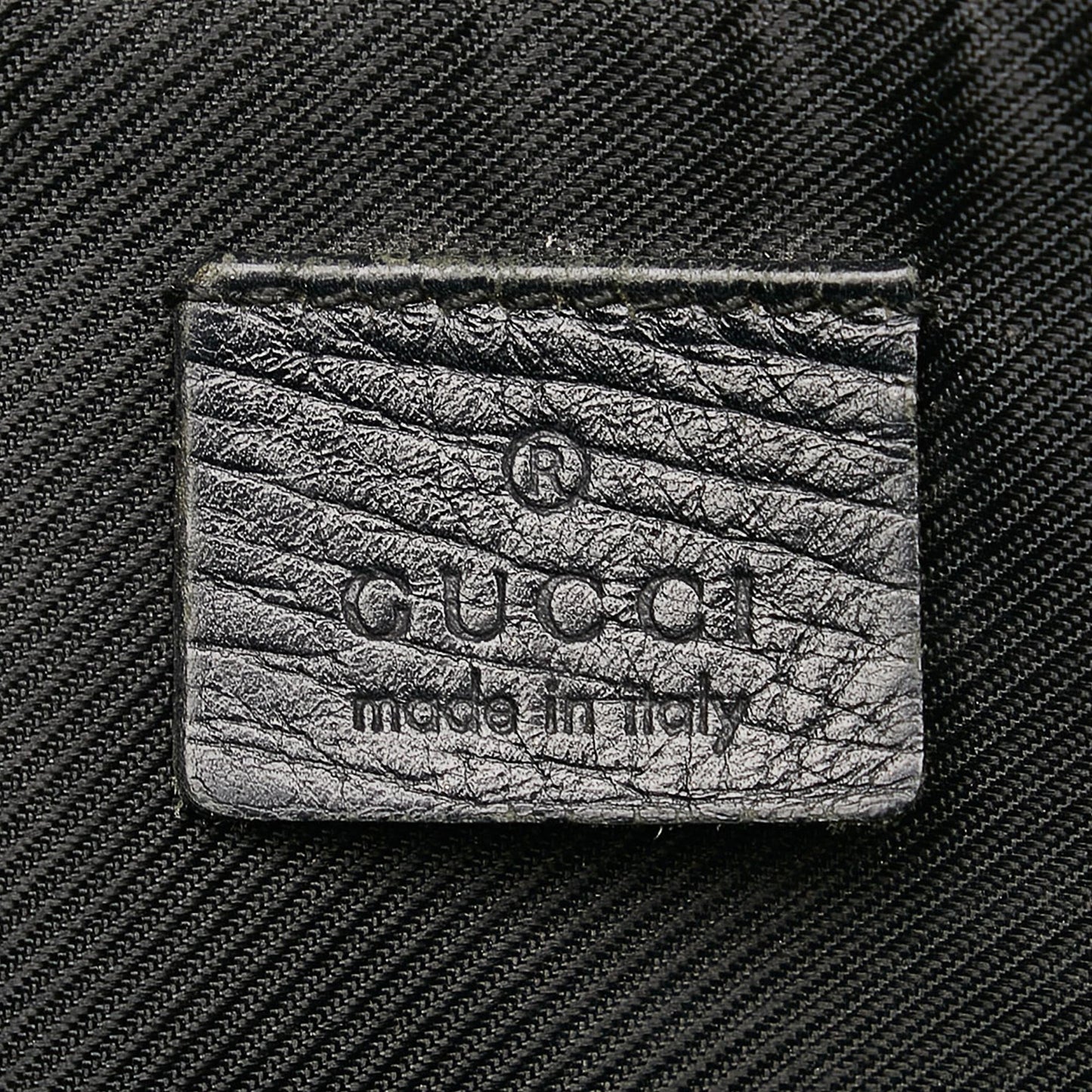 Gucci Web Canvas Boat Baguette