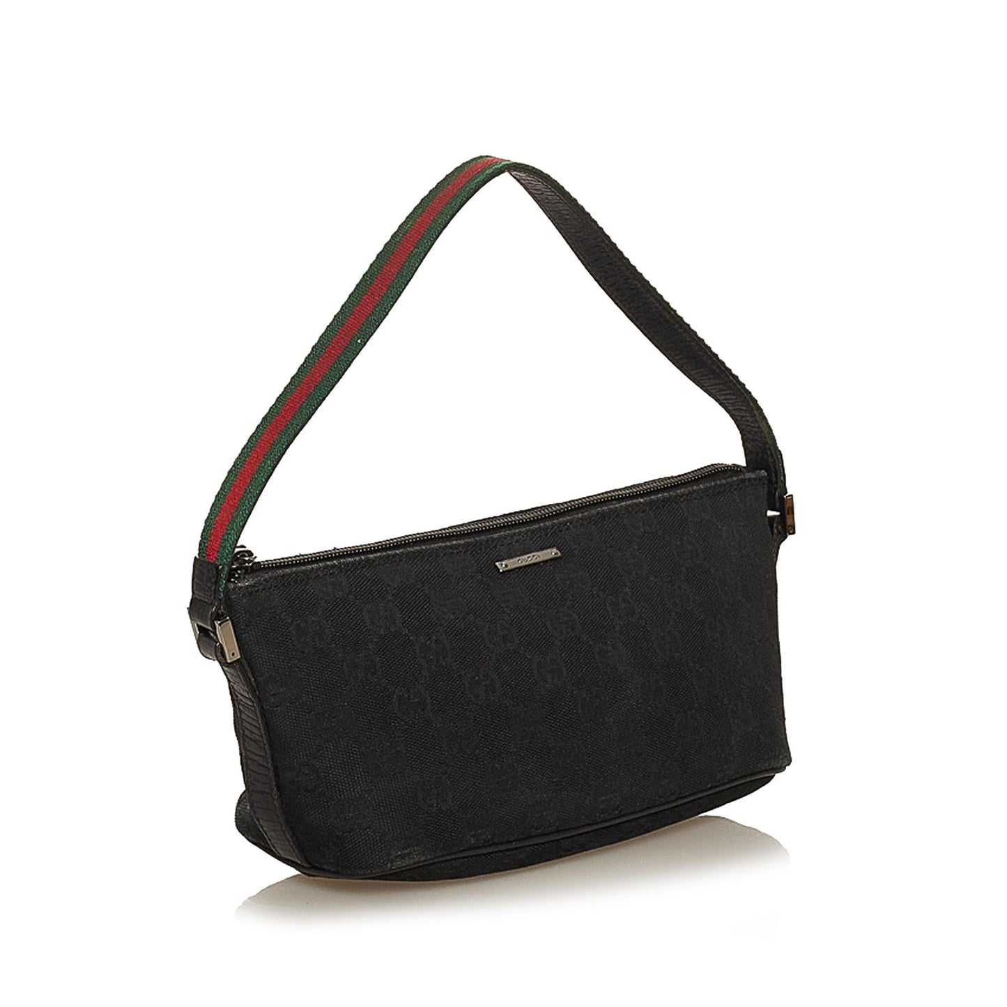 Gucci Web Canvas Boat Baguette