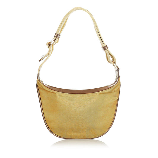 Gucci Web Canvas Hobo Bag