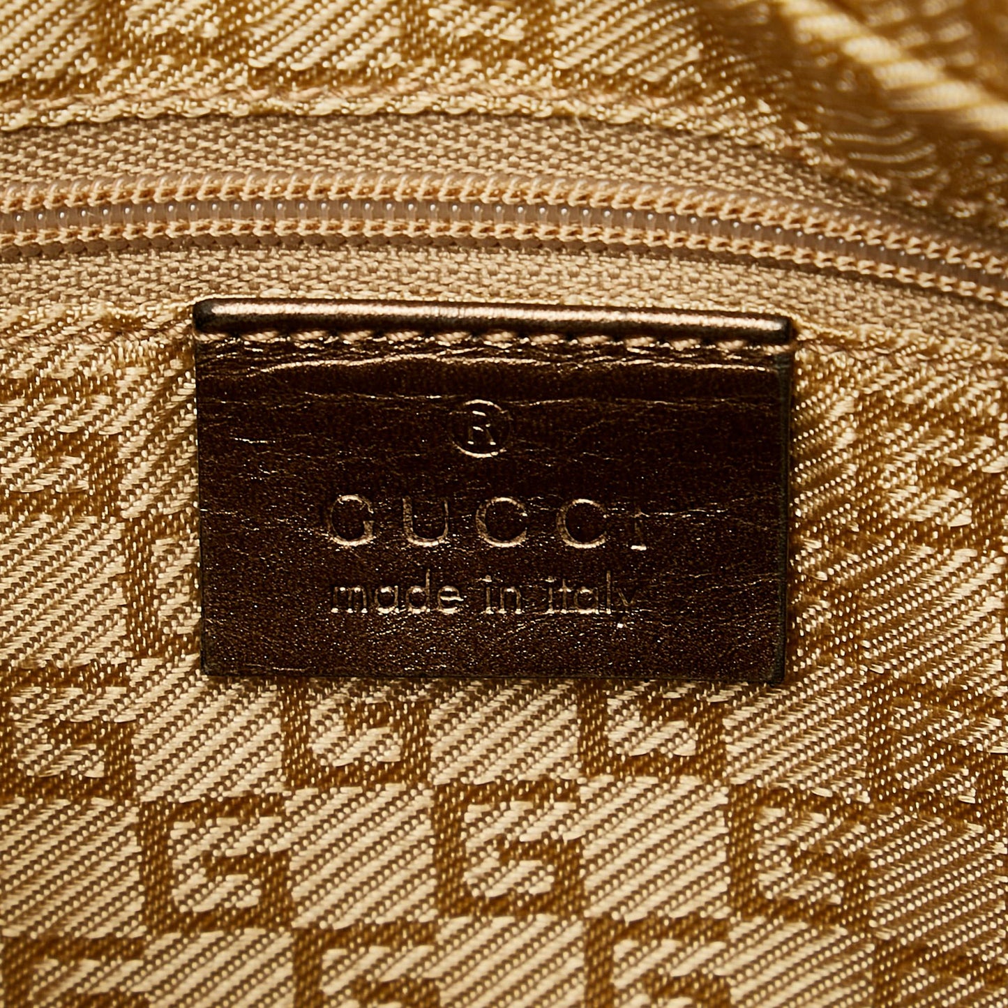 Gucci Web Canvas Hobo Bag