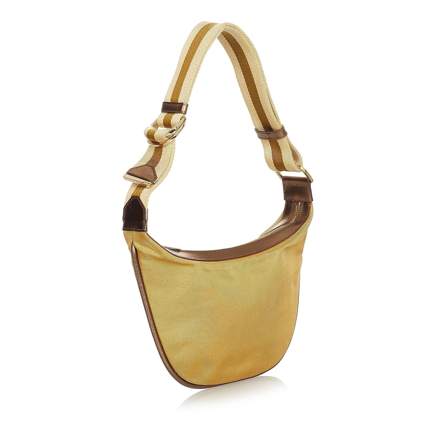 Gucci Web Canvas Hobo Bag