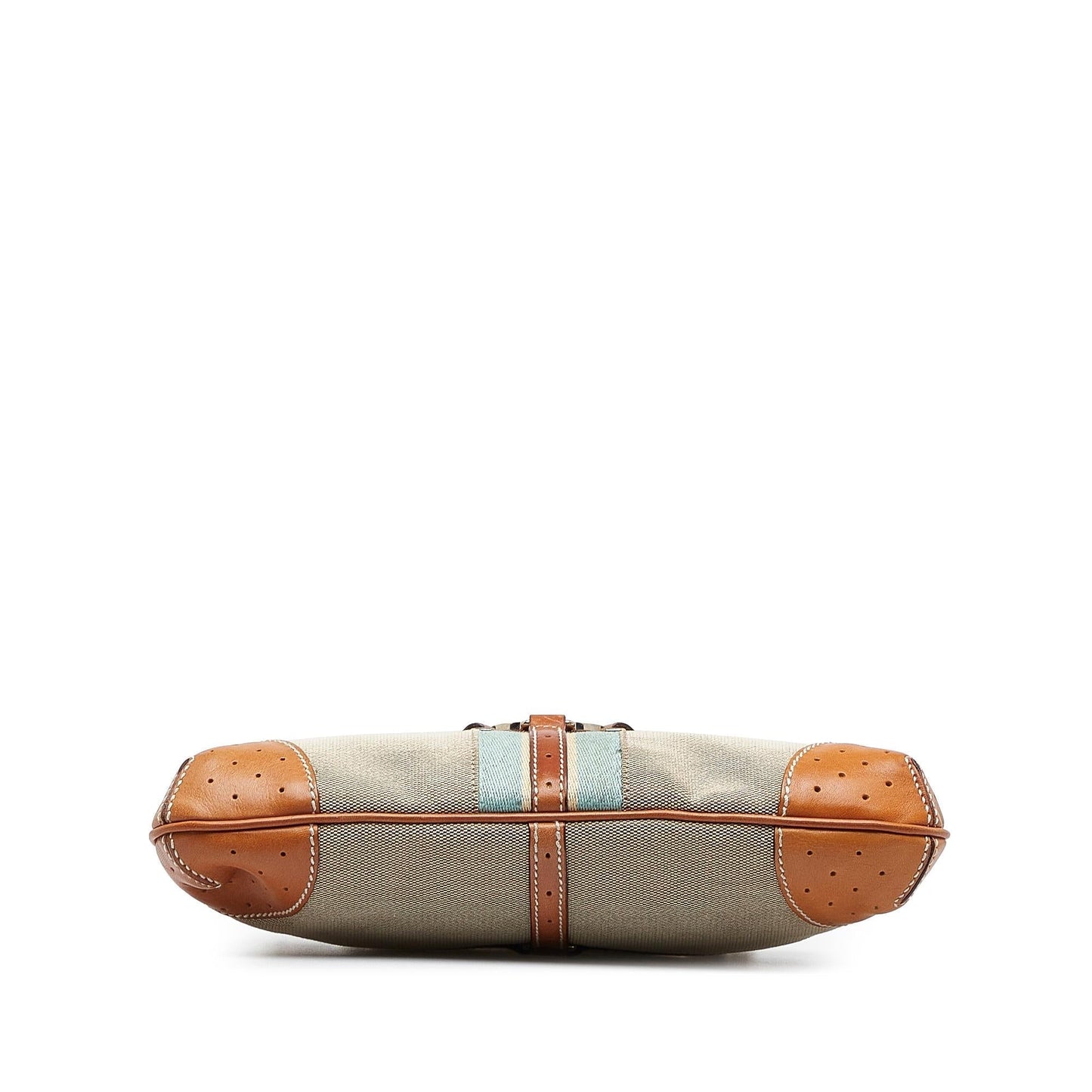 Gucci Web Canvas Reins Satchel (SHG-wUoDp0)