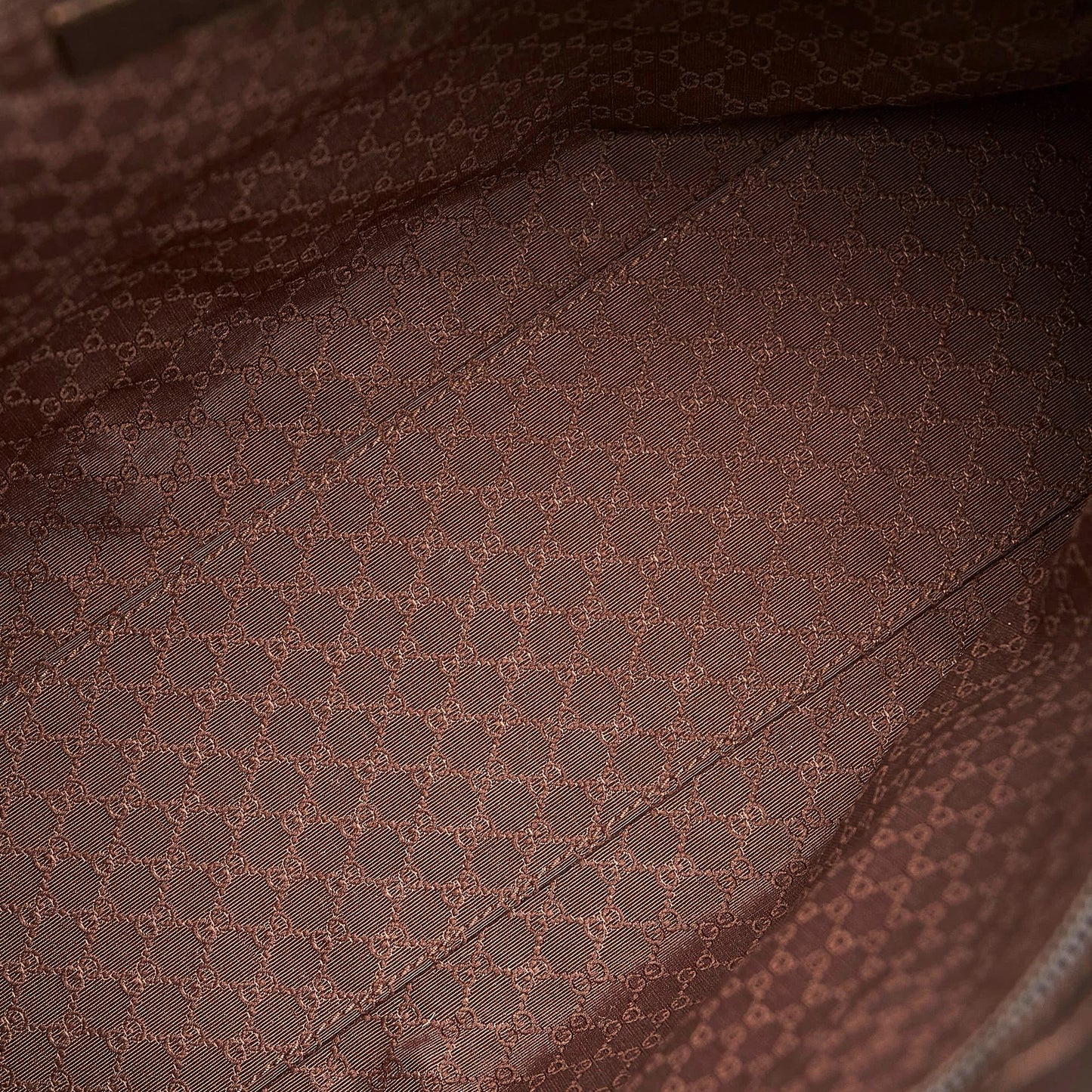 Gucci Web Canvas Tote Bag