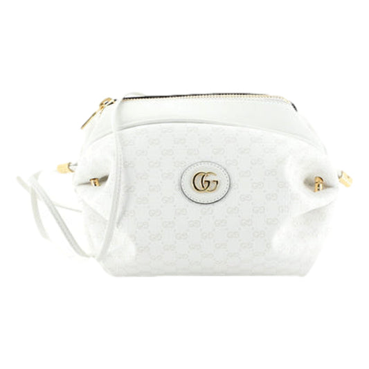 Gucci Mini GG Candy White Crossbody Bag