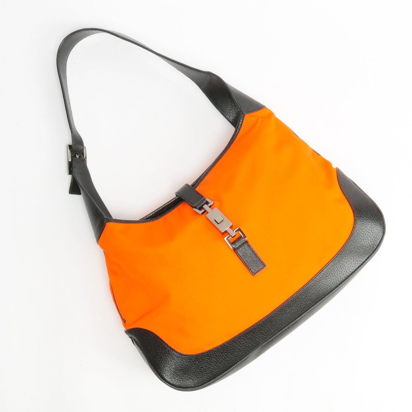 GUCCI Vintage Jackie Hobo - Orange Nylon