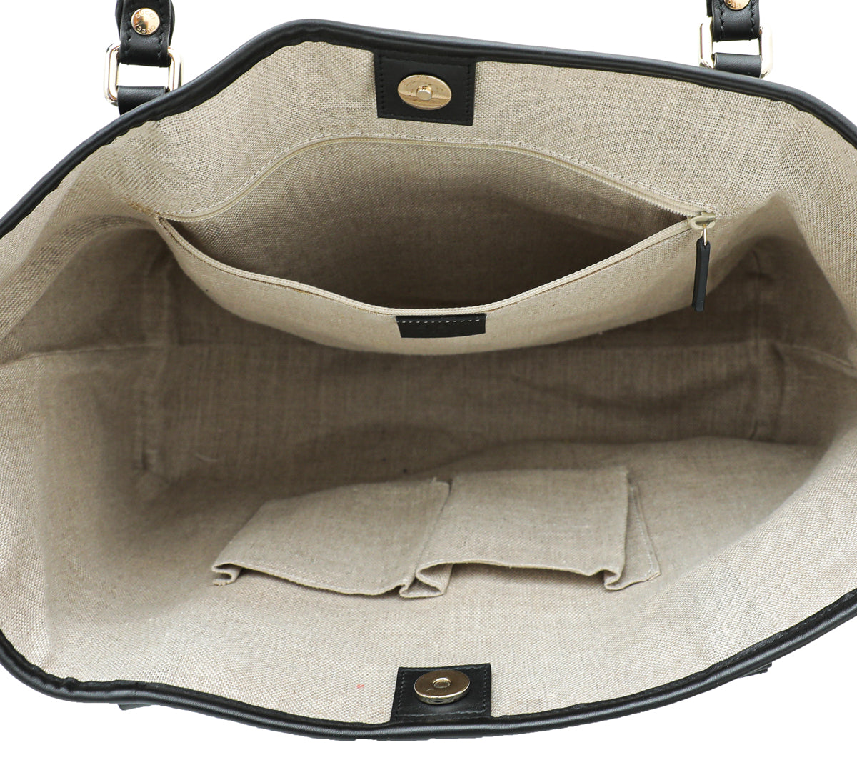 Gucci Black GG Microguccissima Joy Medium Tote Bag